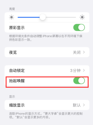 潮阳苹果授权维修站分享iPhone轻点无法唤醒怎么办