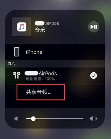 潮阳苹果14音频维修点分享iPhone14音频共享设置方法 