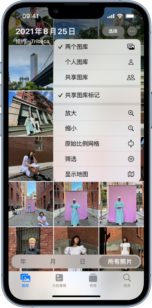 潮阳苹果手机维修分享升级 iOS 16.1 后，如何设置或加入 iCloud 共享照片图库 