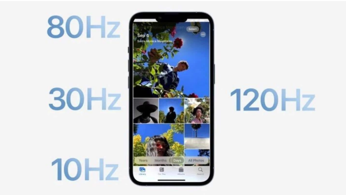 潮阳苹果14维修分享iPhone 14有高刷吗 